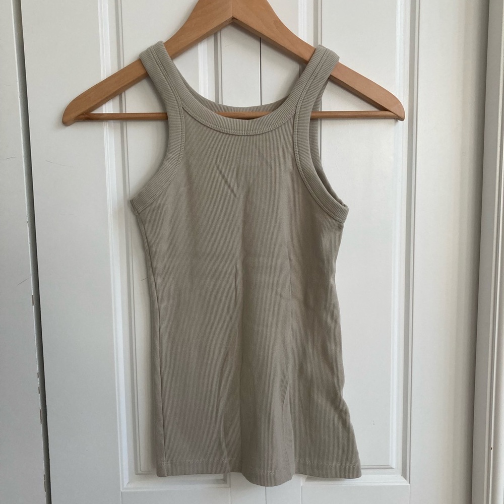 Beige Tank Top